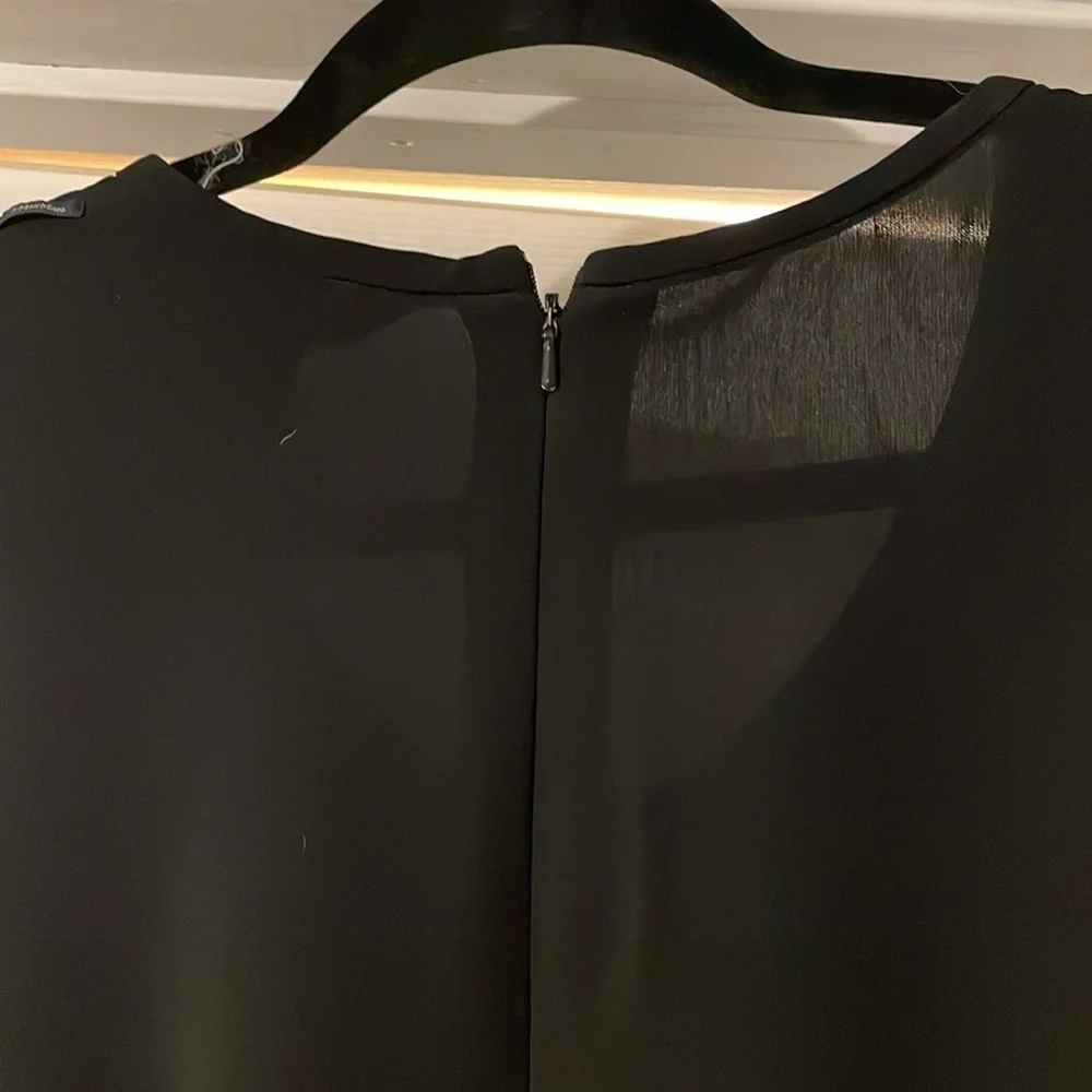 EUC Max Mara ‘S Max Mara black elastic drawstring waist jumpsuit - Picture 6 of 9